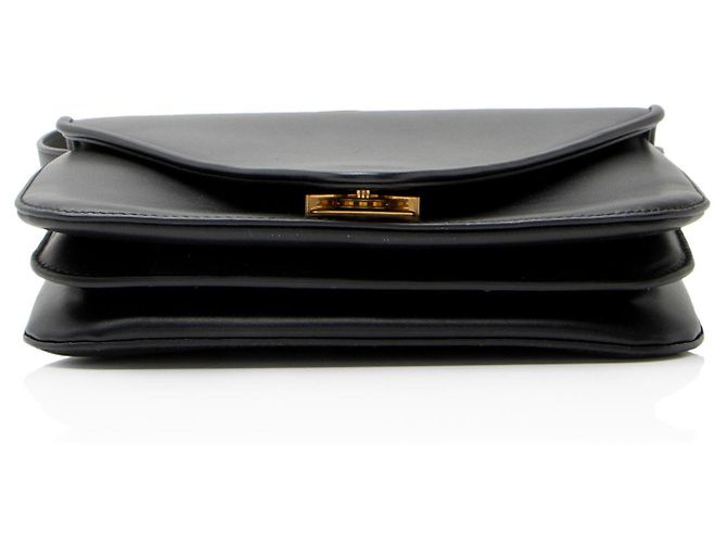 Borsa a spalla piccola in pelle liscia Mount Envelope con catena di Bottega Veneta - vista 4