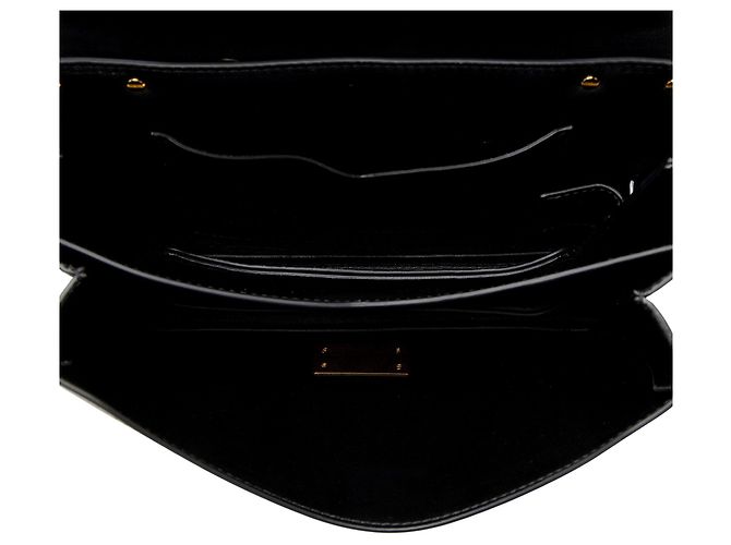 Borsa a spalla piccola in pelle liscia Mount Envelope con catena di Bottega Veneta - vista 6