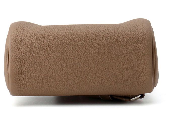 Hermès Borsa a tracolla Hermes Kelly Akkad PM Taupe - vista 3