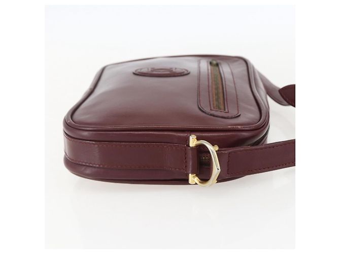 Borsa a Spalla Must de Cartier in Pelle Bordò - vista 4
