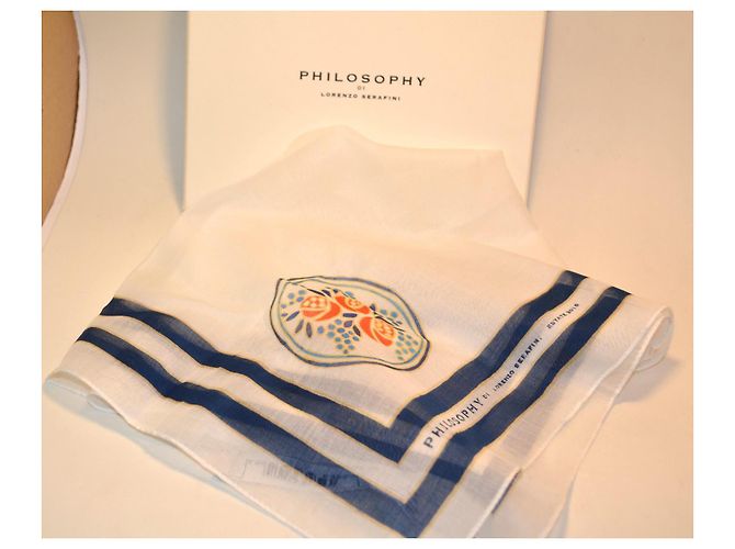 Foulard in cotone Philosophy di Lorenzo Serafini Multicolore - vista 2