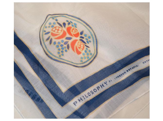 Foulard in cotone Philosophy di Lorenzo Serafini Multicolore - vista 3