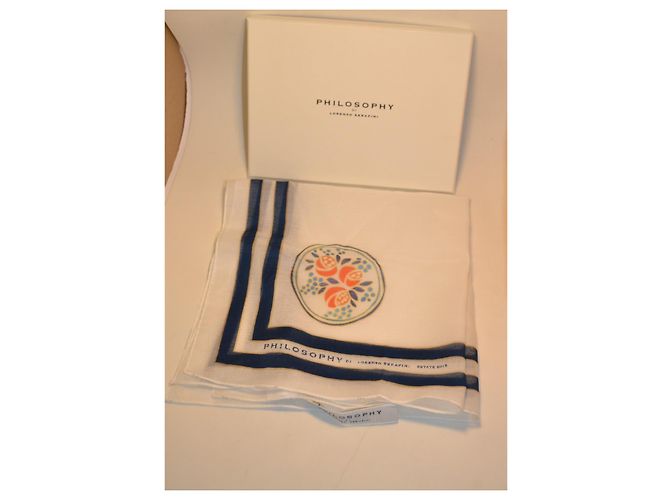 Foulard in cotone Philosophy di Lorenzo Serafini Multicolore - vista 5