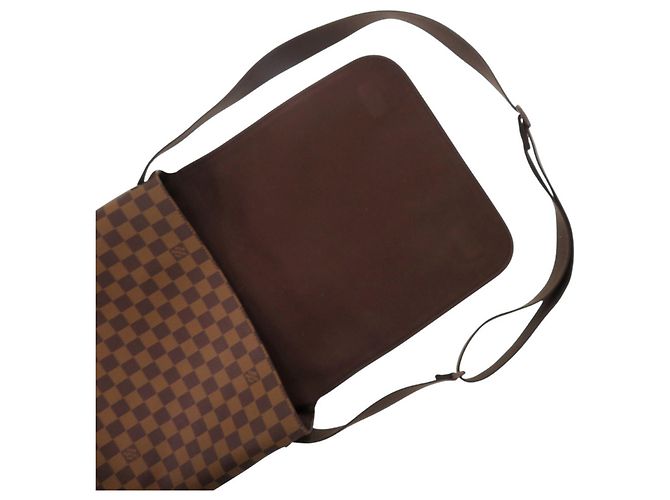 Borsa a Spalla Brooklyn MM Damier Louis Vuitton Marrone Damier ebene - vista 4