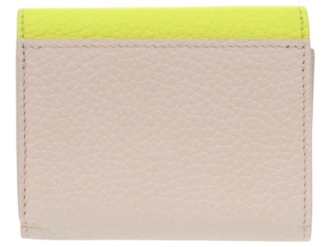 Cartera Capucines XS Louis Vuitton Beige Amarillo - vista 3