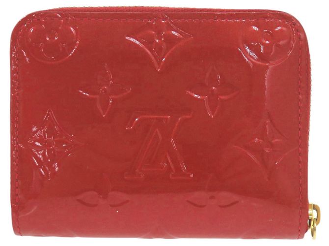 Monedero Zippy Louis Vuitton en Monogram Vernis Roja - vista 3
