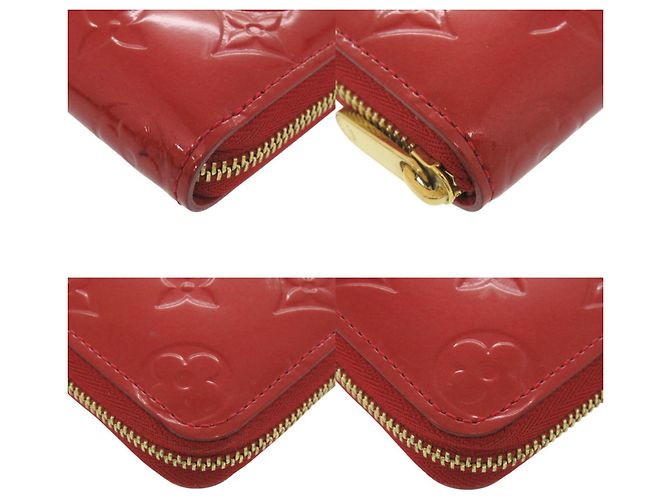 Monedero Zippy Louis Vuitton en Monogram Vernis Roja - vista 4