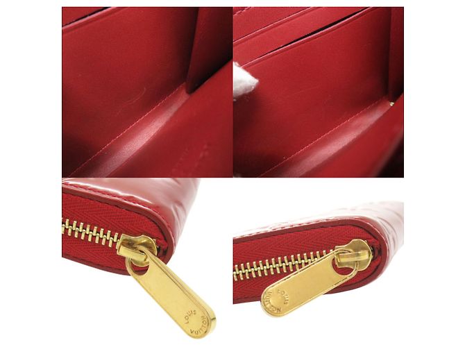 Monedero Zippy Louis Vuitton en Monogram Vernis Roja - vista 8
