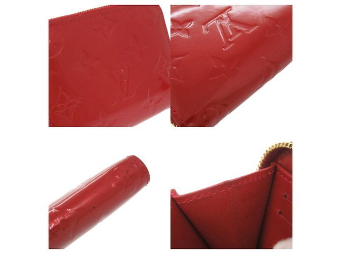 Monedero Zippy Louis Vuitton en Monogram Vernis Roja - vista 9