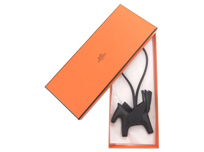 Hermès Rodeo Pegasus PM Charm Schlüsselanhänger Grau - Ansicht 2