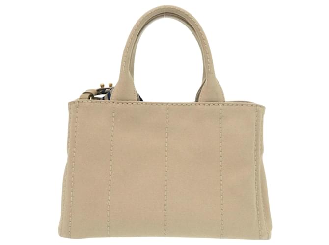 Prada Canapa Mini Tote Tasche Beige - Ansicht 2