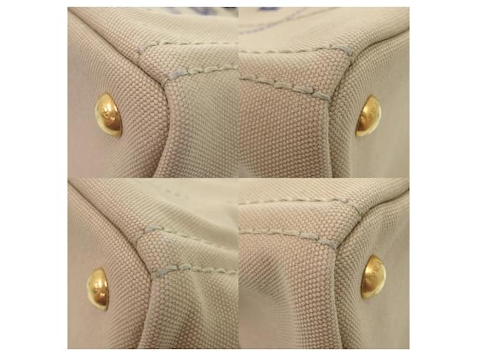 Prada Canapa Mini Tote Tasche Beige - Ansicht 4