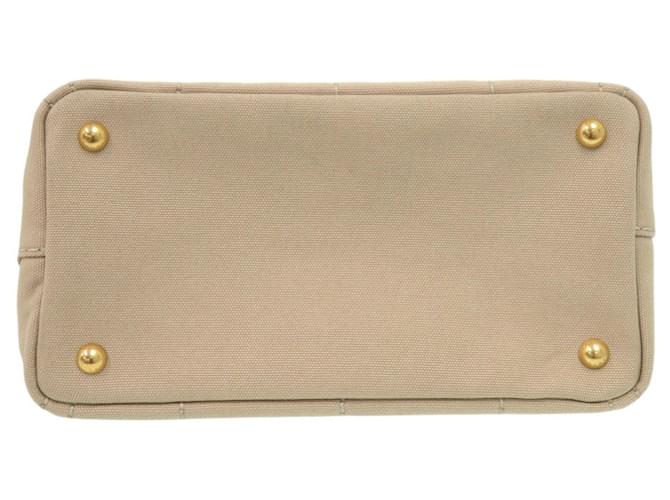 Prada Canapa Mini Tote Tasche Beige - Ansicht 7