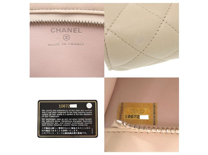 Timeless Chanel Matelassé Lammfell Tasche Roh - Ansicht 8