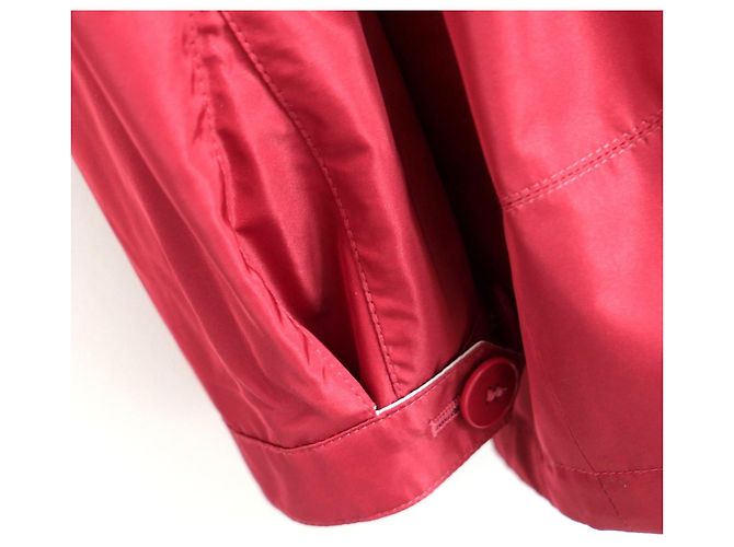 Loro Piana Ashton Wende-Anorak Jacke Beige/Rot - Ansicht 5