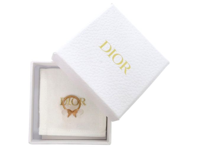 Anello in oro con farfalla Christian Dior D'oro - vista 2