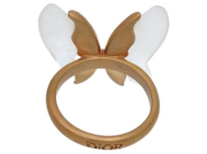 Anello in oro con farfalla Christian Dior D'oro - vista 3