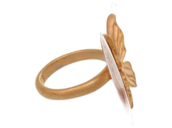 Anello in oro con farfalla Christian Dior D'oro - vista 5