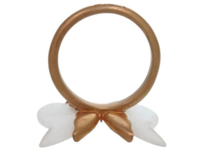 Anello in oro con farfalla Christian Dior D'oro - vista 6