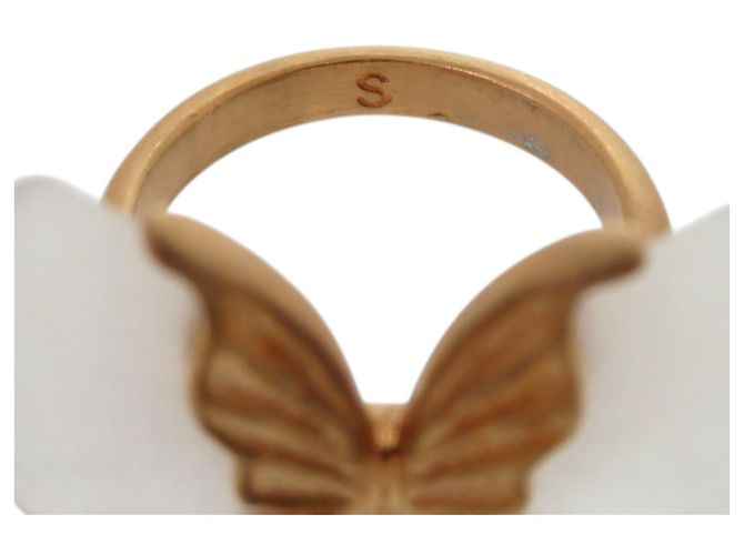 Anello in oro con farfalla Christian Dior D'oro - vista 7
