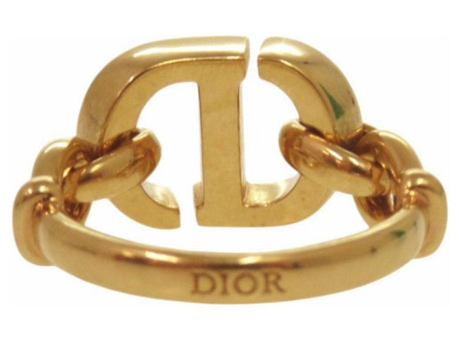Goldplattierter Bandring 30 Montaigne Christian Dior Golden - Ansicht 3