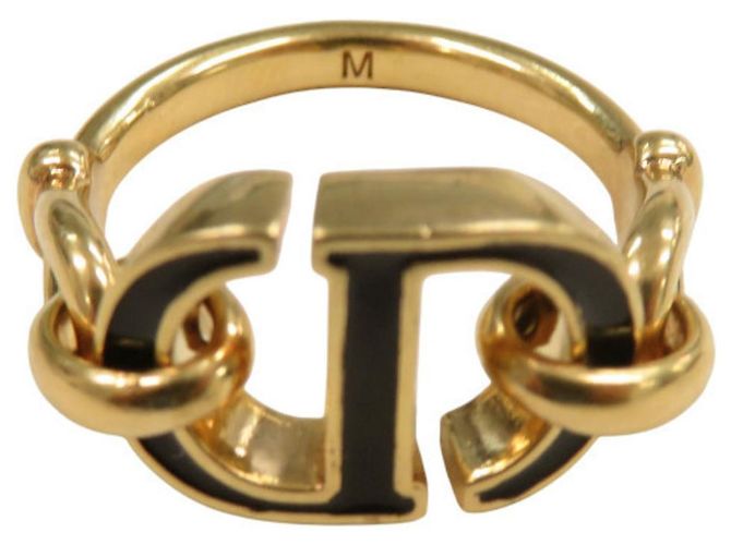 Goldplattierter Bandring 30 Montaigne Christian Dior Golden - Ansicht 4
