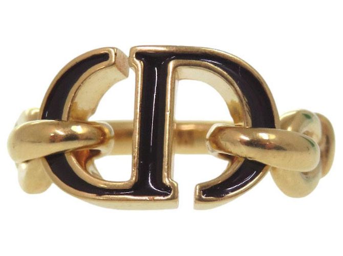 Goldplattierter Bandring 30 Montaigne Christian Dior Golden - Ansicht 5