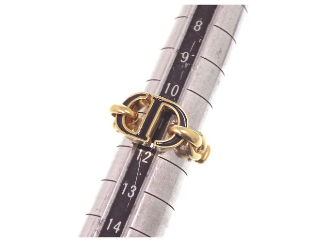 Goldplattierter Bandring 30 Montaigne Christian Dior Golden - Ansicht 6