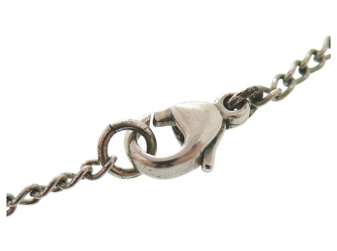 Collana in argento con motivo floreale Coco Mark di Chanel - vista 5
