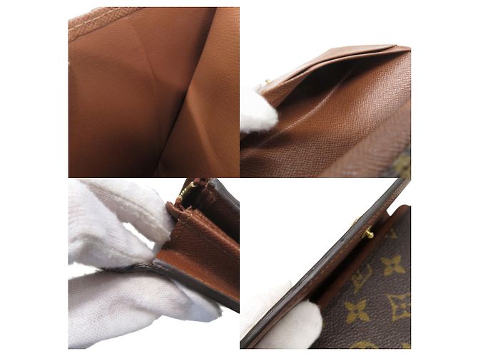 Billetera bi-fold Louis Vuitton Castaño Monograma - vista 10