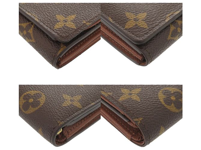 Billetera bi-fold Louis Vuitton Castaño Monograma - vista 3