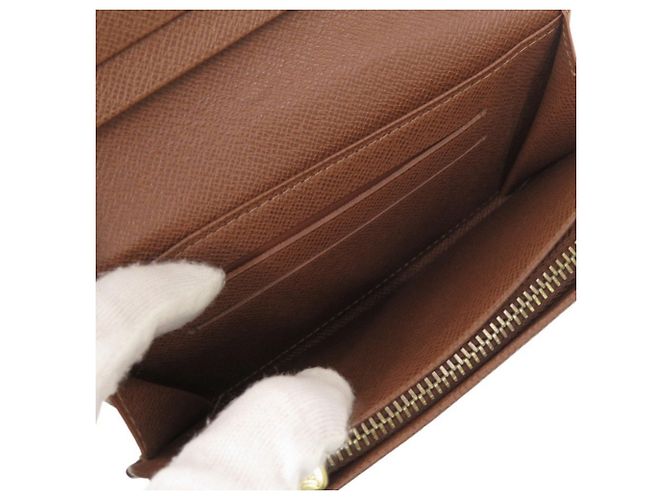 Billetera bi-fold Louis Vuitton Castaño Monograma - vista 5