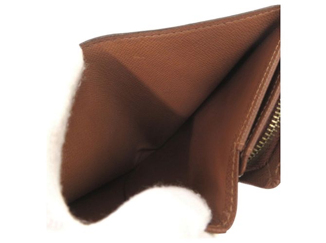 Billetera bi-fold Louis Vuitton Castaño Monograma - vista 7