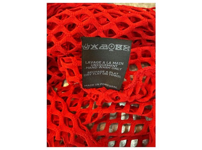 Camiseta de malla roja Isabel Marant - vista 4