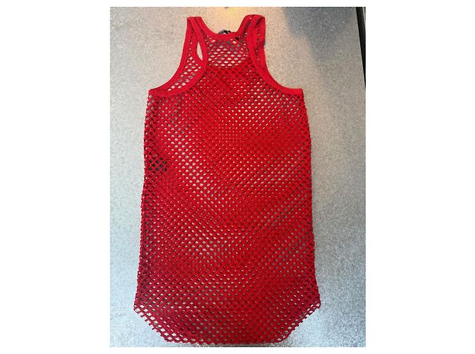 Camiseta de malla roja Isabel Marant - vista 5