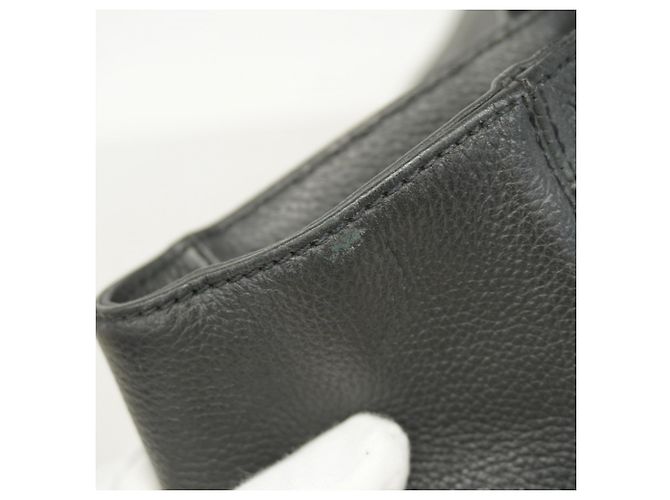Chanel Executive Leder Tote Tasche Schwarz - Ansicht 8