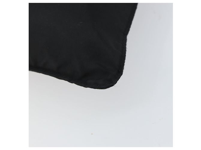 Bolso de Hombro PRADA Nylon Negro Plata Auténtico 160714 - vista 12