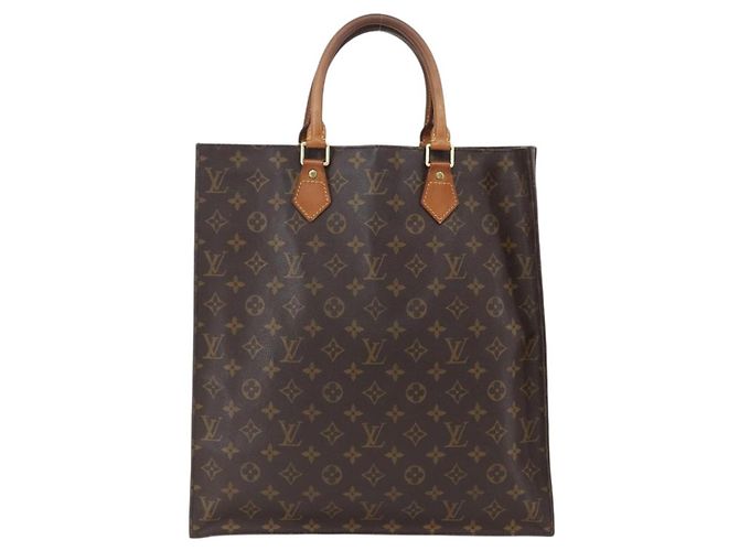 LOUIS VUITTON Borsa Sac Plat Monogram M51140 LV Auth 160984 Monogramma - vista 3