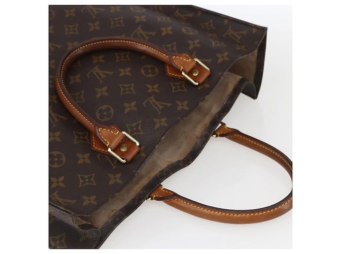 LOUIS VUITTON Borsa Sac Plat Monogram M51140 LV Auth 160984 Monogramma - vista 6