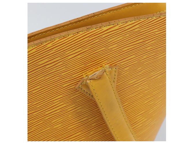 LOUIS VUITTON Borsa a Spalla Epi Saint Jacques Gialla M52269 Auth 161545 Giallo - vista 14