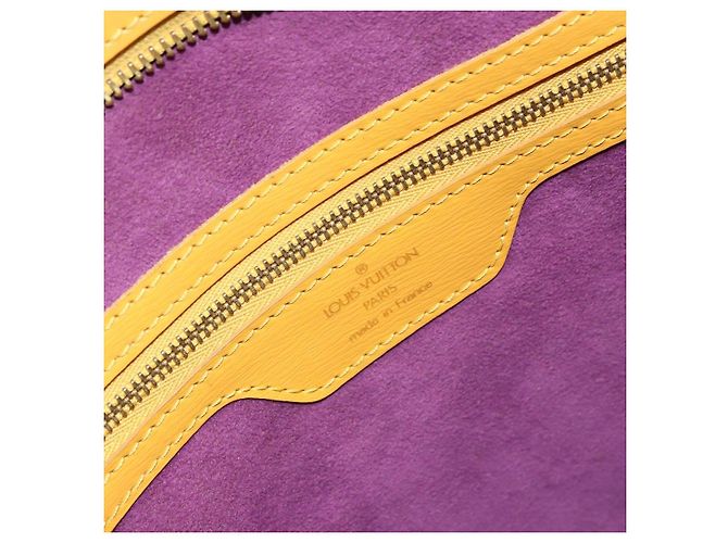 LOUIS VUITTON Borsa a Spalla Epi Saint Jacques Gialla M52269 Auth 161545 Giallo - vista 17