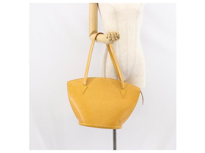 LOUIS VUITTON Borsa a Spalla Epi Saint Jacques Gialla M52269 Auth 161545 Giallo - vista 24