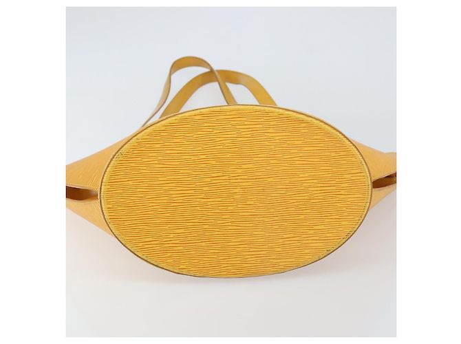 LOUIS VUITTON Borsa a Spalla Epi Saint Jacques Gialla M52269 Auth 161545 Giallo - vista 9