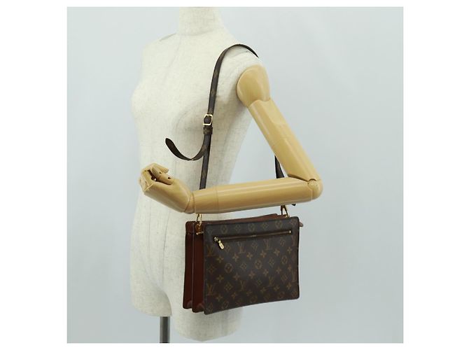 LOUIS VUITTON Borsa a Spalla Monogram Angian M51205 LV Auth 159665 Monogramma - vista 30