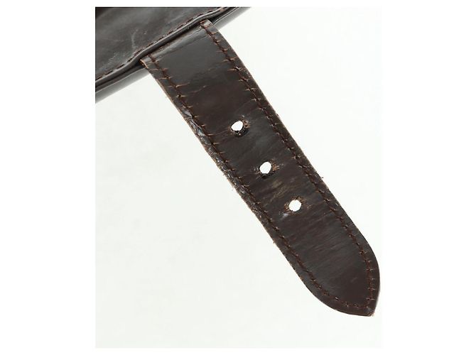 Zaino in nylon Gucci Bamboo marrone argento 003 2058 0016 5 Auth 161352 - vista 21