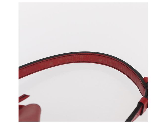 Noe LOUIS VUITTON Borsa a Spalla Petit Noé Epi Rossa M44107 LV Auth 161368 Rosso - vista 9