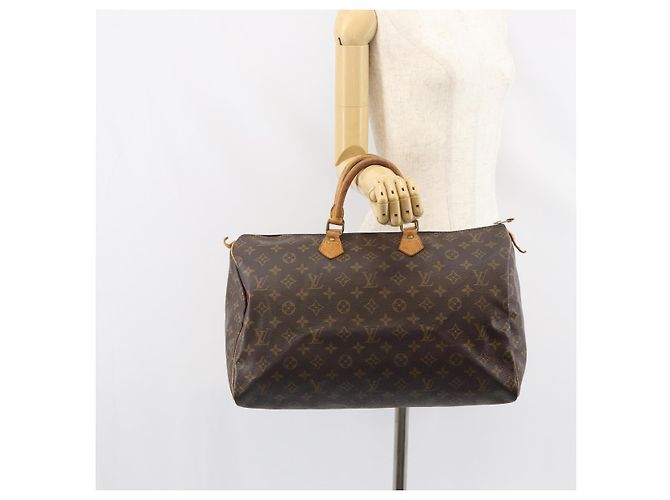 LOUIS VUITTON Borsa a Mano Monogram Speedy 40 M41522 LV Auth am10411 Monogramma - vista 22