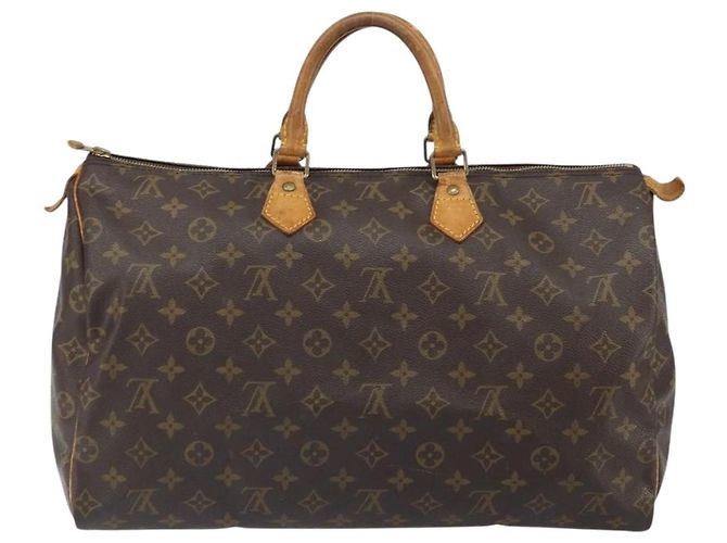 LOUIS VUITTON Borsa a Mano Monogram Speedy 40 M41522 LV Auth am10411 Monogramma - vista 3