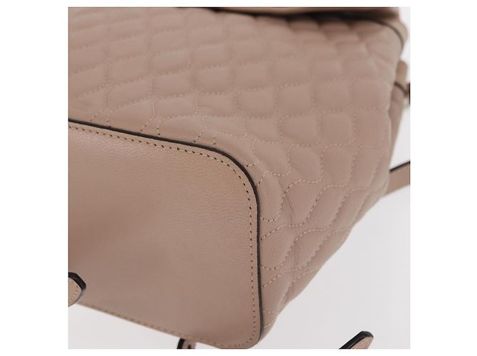BALLY Backpack Leather Pink Silver Auth 159289 Silvery - view 11
