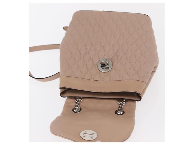 BALLY Backpack Leather Pink Silver Auth 159289 Silvery - view 16
